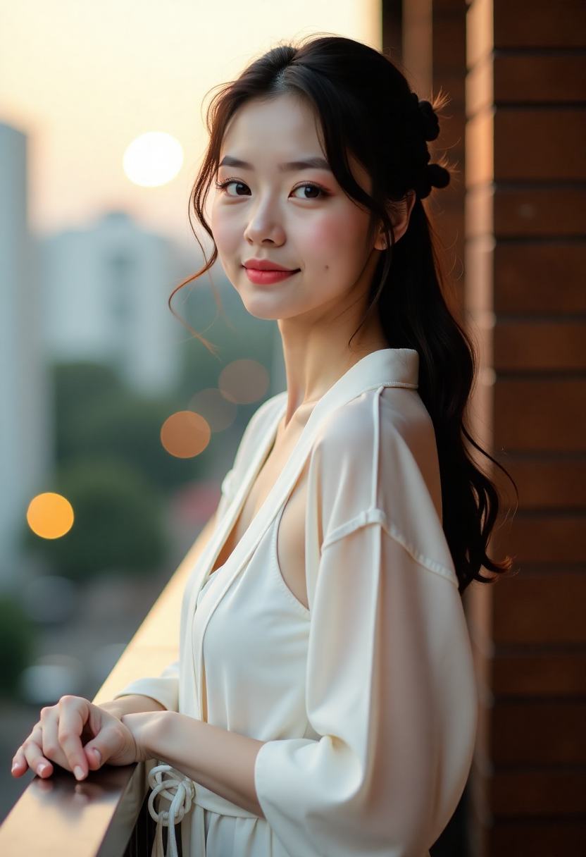 院子里的烟